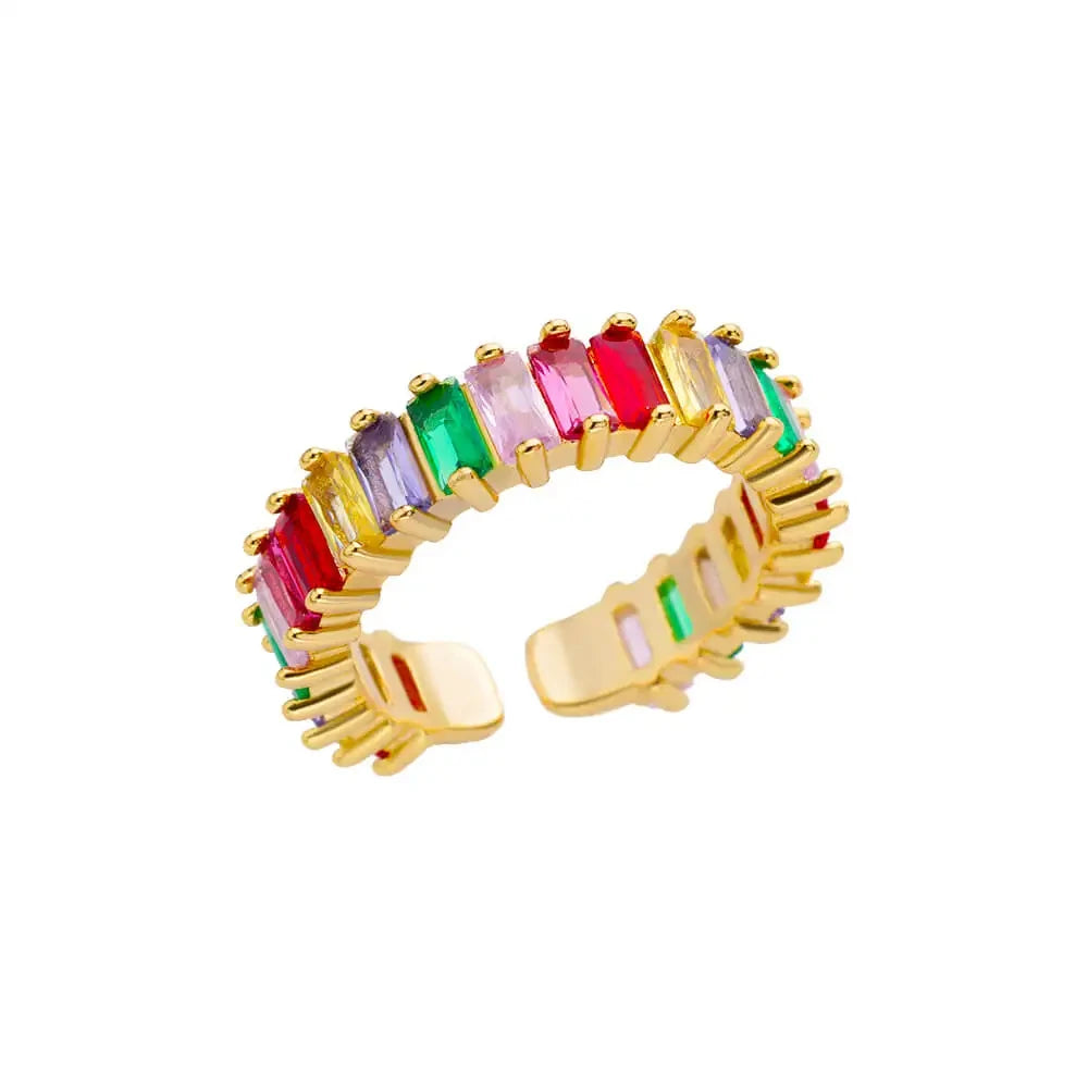 Classic Gold 316L Stainless Steel Ring for Women – Luxury, Never-Fade, Everyday Elegant Jewelry