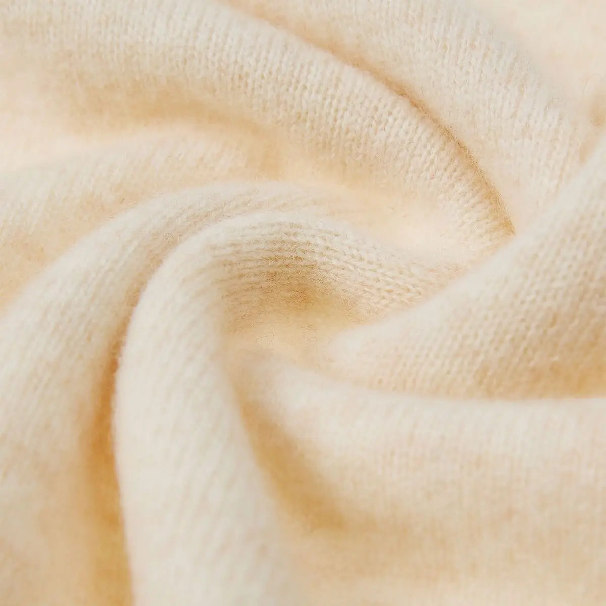 100% Merino Wool Cashmere Sweater – Women’s O-Neck Vintage Knit Pullover | Autumn & Winter Luxury Jumper