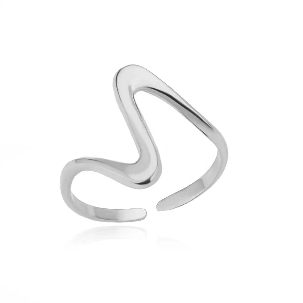 Classic Gold 316L Stainless Steel Ring for Women – Luxury, Never-Fade, Everyday Elegant Jewelry