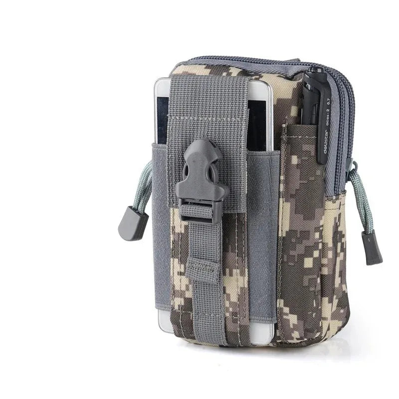 Tactical Camouflage Leg Bag – Multifunctional Riding & Outdoor Waist Pack | Portable Army-Style Sports Pouch