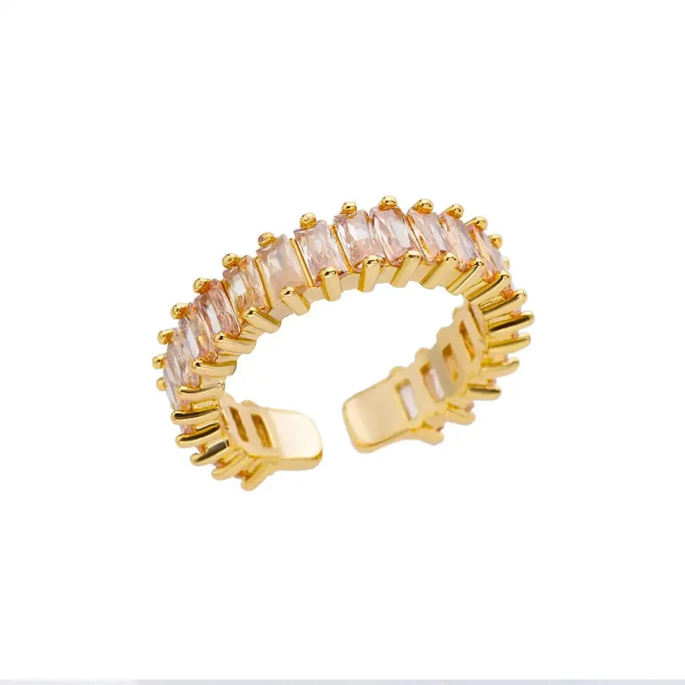Classic Gold 316L Stainless Steel Ring for Women – Luxury, Never-Fade, Everyday Elegant Jewelry