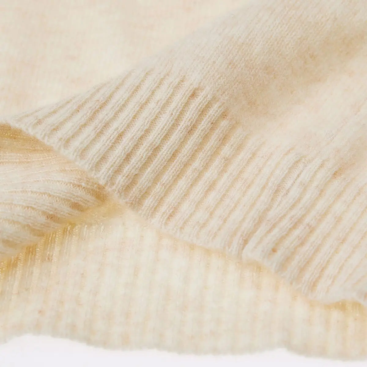 100% Merino Wool Cashmere Sweater – Women’s O-Neck Vintage Knit Pullover | Autumn & Winter Luxury Jumper