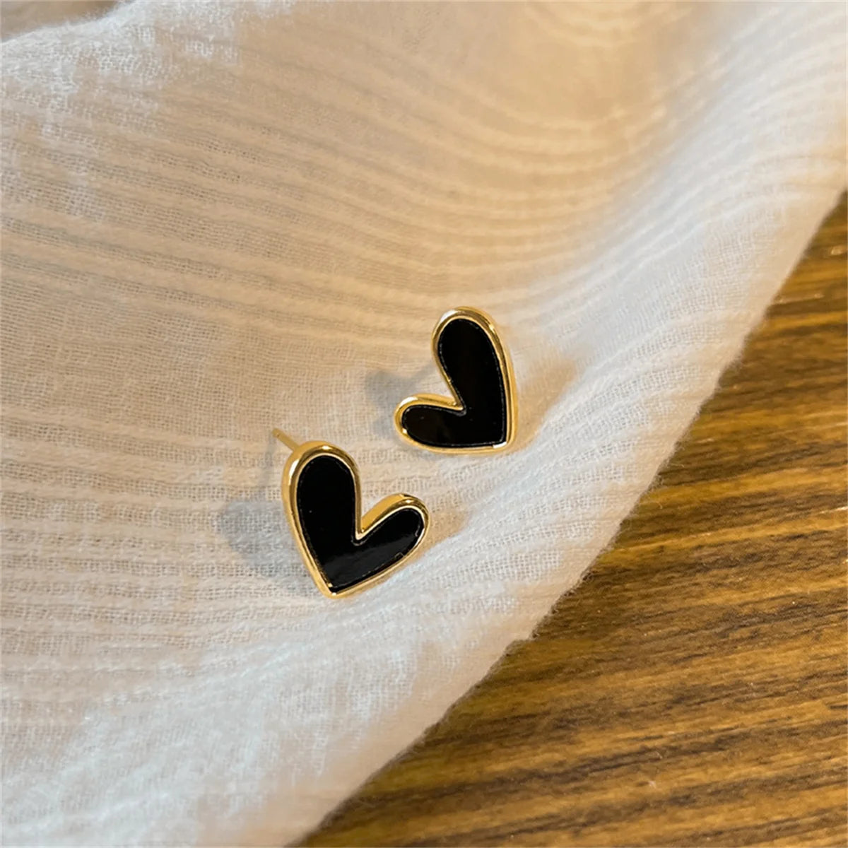 IFYOUOO Vintage Small Heart Earrings – Delicate Fashion Jewelry for Women & Girls | Sweet Girly Gift